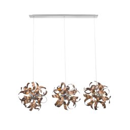 Luxera 64421 - Lustră pe cablu RIBBON 3xG9/33W/230V