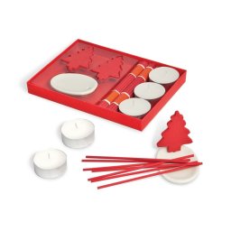 Lumanari parfumate set rosu