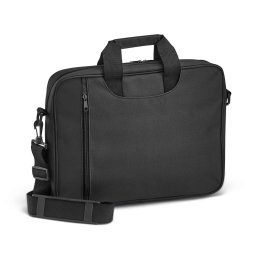 Geanta laptop 37x29x6 cm, bretea de umar ajustabila, Everestus, 20FEB0278, Poliester 600D, Negru