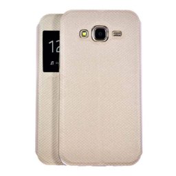 Husa telefon Flip Book S-View Samsung Galaxy A8+ 2018 a730 fashion gold