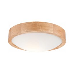 Lustr OAK SLIM 1xE27/60W/230V stejar, pr. 27 cm