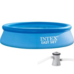 Piscina gonflabila Intex 28122 Easy Set, cu pompa filtrare, 305x76 cm