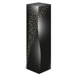 Cutie carton neagra Pearls