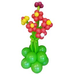 Kit buchet baloane flori decor