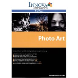 PHOTO ART - trial pack photo paper by Innova A4