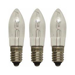 SET 3x bec de Crăciun Markslöjd 8264 TOPPLAMPA E10/3W/55V