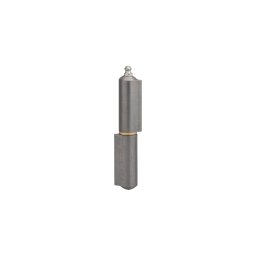 Balamale sudabile usi intrare, 120 mm, otel, capete rotunde