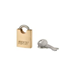 Lacat de exterior Mach 3, 40 mm, 2 chei, alama lustruita
