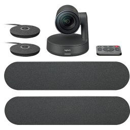 Sistem videoconferinta Logitech Rally Ultra-HD 4K ConferenceCam Plus, Zoom 15X