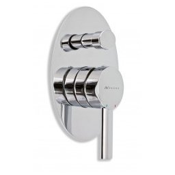 Baterie ingropata cada/dus Oval, crom - 32050R,0