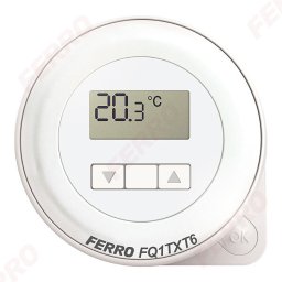 Termostat electronic de ambianta programabil FQ1TXT6 fara fir