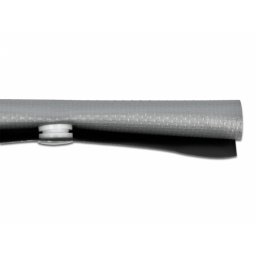 Organizator cabluri cu capse 2m x 70mm Gri/negru, Delock 20729