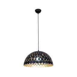 Lustră pe cablu LISA BLACK 1xE27/60W/230V