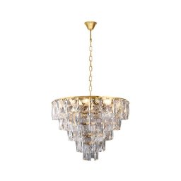 Lustră de cristal pe lanț CHELSEA 6xE14/40W/230V
