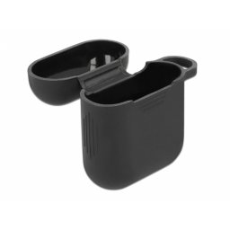 Husa de protectie pentru Apple AirPods Negru, Delock 18352