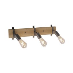 Leuchten Direkt 13473-79 - Aplică perete spot SLAT 3xE27/40W/230V
