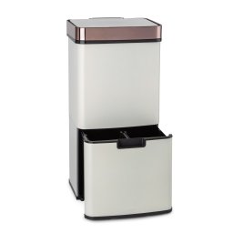 Klarstein Royal Trash Rose Gold, coș de gunoi cu senzor, 72 l, oțel inoxidabil, roz auriu (KG15-RoyalTrashRGold)