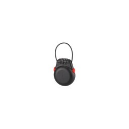 Lacat cu cifru, Multicable, cablu retractabil 1 m, THIRARD
