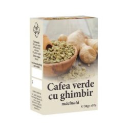 Cafea verde cu ghimbir 50gr BIS NIS