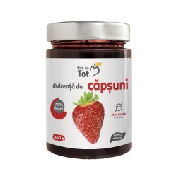 Dulceata de capsuni fara zahar 360gr BUN DE TOT