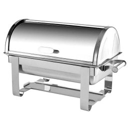 Chafing dish cu capac inox 9.5L Pujadas 65x38x39cm