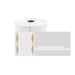 Etichete termice pentru bijuterii 30 25 + 45 mm model Furong, 100 etichete, compatibile AIMO si Phomemo M110 M200 M220