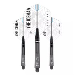 Set 9 fluturasi & 9 shaft-uri Gerwyn Price RedDragon