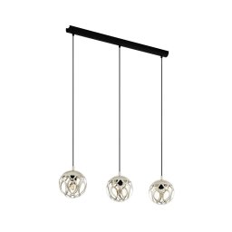 Eglo 99072 - Lustră pe cablu MIRTAZZA 3xE27/60W/230V