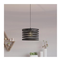 Eglo 99345 - Lustră pe cablu CREMELLA 1xE27/40W/230V