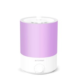 Umidificator si difuzor de arome BlitzWolf BW-SH2, Capacitate 4 L, Lumina RGB, Control aplicatie