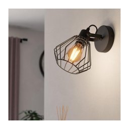 Eglo 98762 - Aplică perete TABILLANO 1xE27/40W/230V