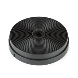 Klarstein Filtru cu cărbune activ pentru hota Skyfall Smart, 17,5 x 3,5 cm (Ø x V), negru (CGCH6-AF-Skyfall)