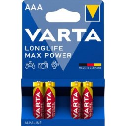 Varta Long Life Max Power , AAA , R3 , 4 Baterii / Set