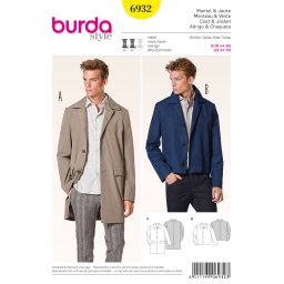 Burda 6932 Haina si sacou barbati