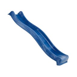 Tobogan Yulvo pentru copii, albastru, 2.2 m, cu duza de apa, HDPE, KBT 400012004001