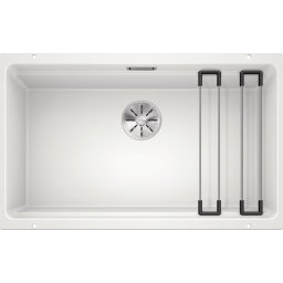Chiuveta granit Blanco ETAGON 700-U InFino fara excentric montaj sub blat