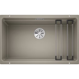 Chiuveta granit Blanco ETAGON 700-U InFino fara excentric montaj sub blat