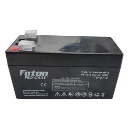 Acumulator VRLA Foton FS12-1.2 12V 1.2Ah