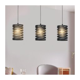 Eglo 99347 - Lustră pe cablu CREMELLA 3xE27/40W/230V