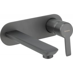 Arnika Titan Baterie de cada/lavoar finisaj titanium Deante