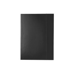 Mapa carton ESSELTE cu elastic negru Economy