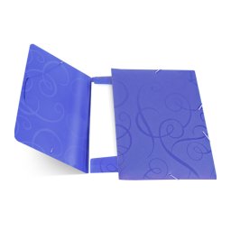 Mapa cu elastic Forpus Barocco 21432 albastra