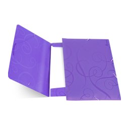 Mapa cu elastic Forpus Barocco 21431 violet