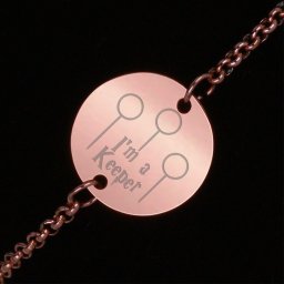 Bratara Gravata Rose Gold din Inox Rotund Keeper