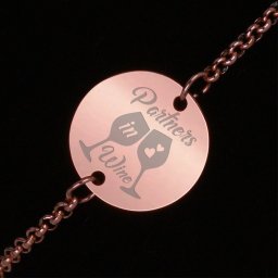 Bratara Gravata Rose Gold din Inox Rotund Parteneri