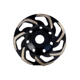 Disc diamantat slefuire, beton, slefuire uscata, segment "S", 125 mm/22.23 mm, Richmann Exclusive