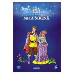 Mica sirena. Carte de colorat cu povesti