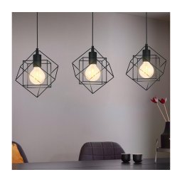 Eglo 43361 - Lustră pe cablu STRAITON 3xE27/60W/230V