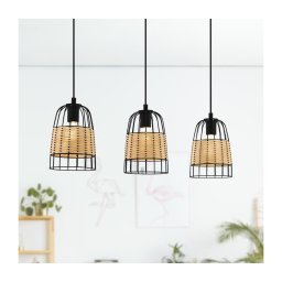 Eglo 43313 - Lustră pe cablu ANWICK 3xE27/40W/230V