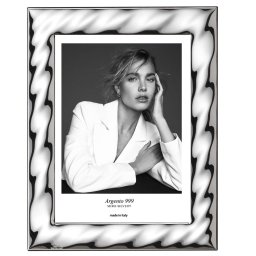 Rama Foto Argint 9x13 cm Wave
